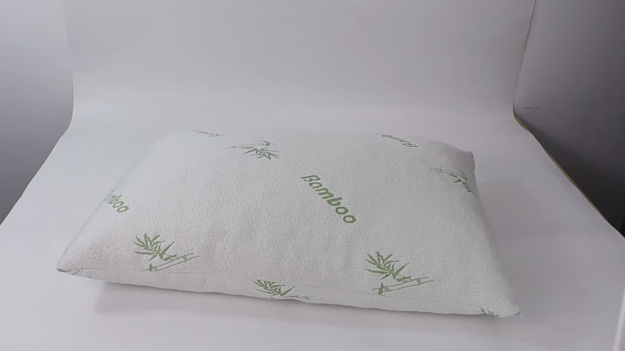 Bamboo Fiber Pillow Foam Cooling Bed Neck Pillow