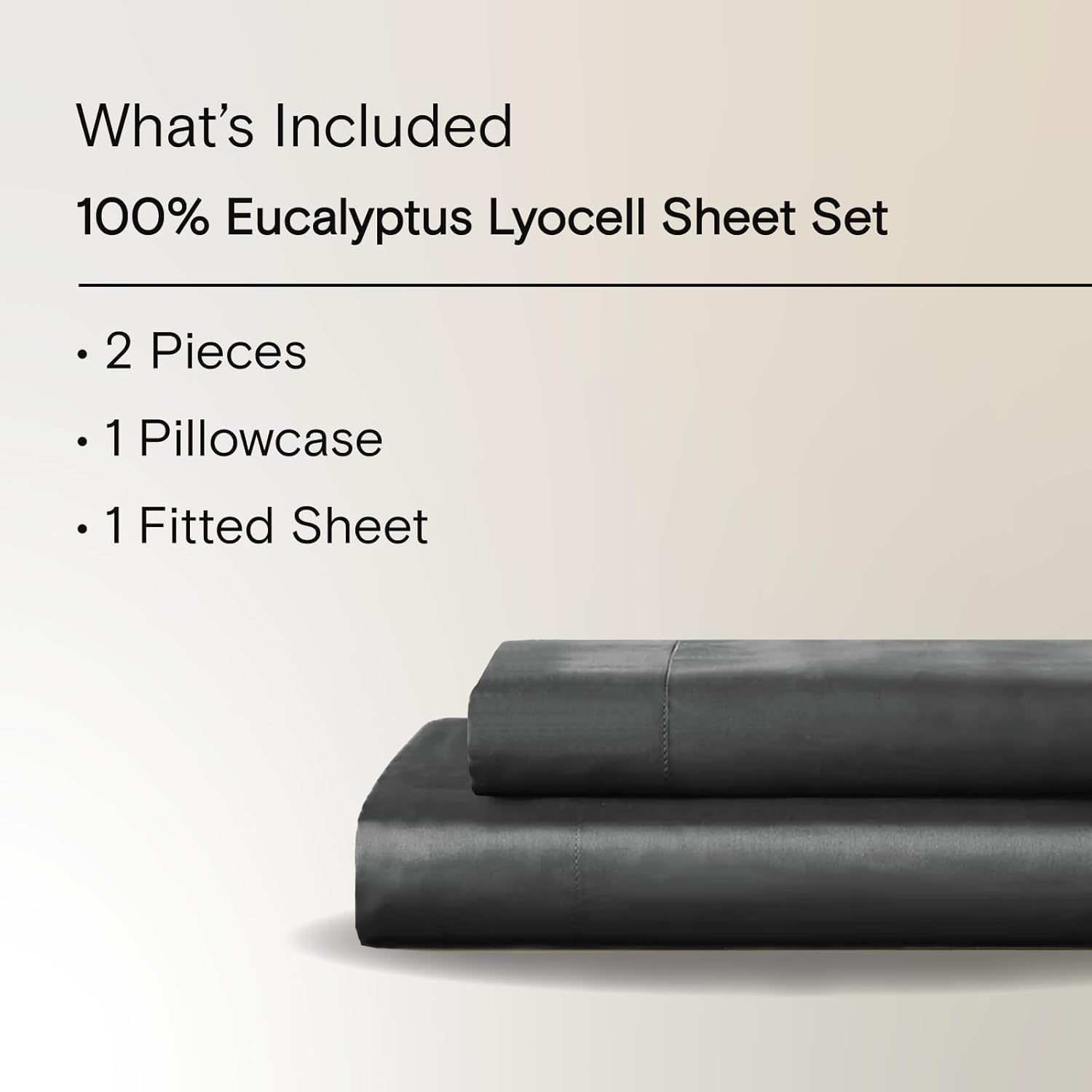 Lyocell Fiber for Hot Sleepers Fitted Sheet Set (1pc fitted sheet+2 pillowcase)