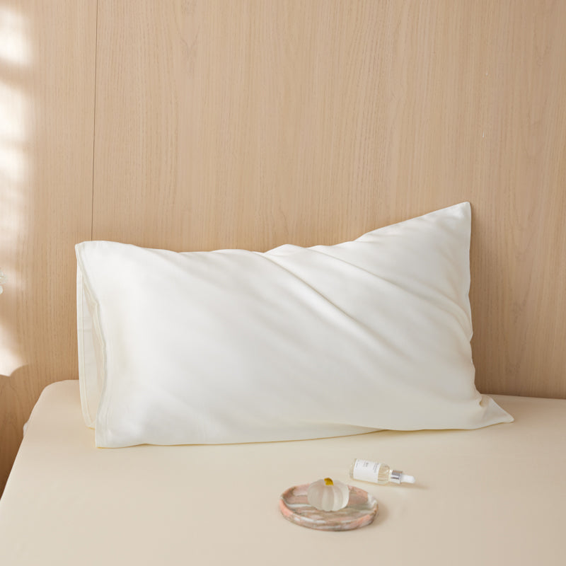 Lyocell Pillowcase 2pcs Eucalyptus Sleeping Sham Case