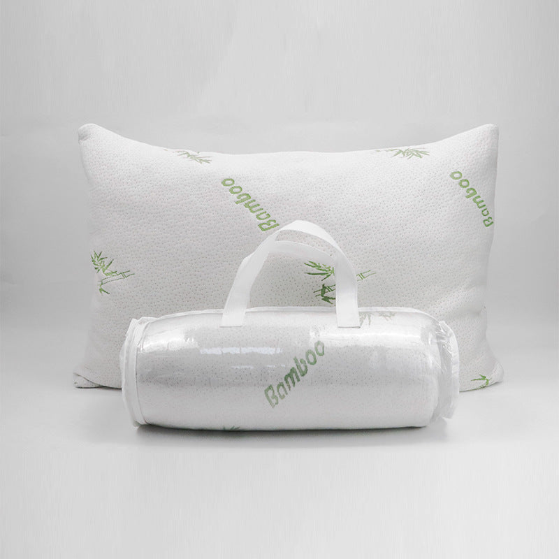 Bamboo Fiber Pillow Foam Cooling Bed Neck Pillow