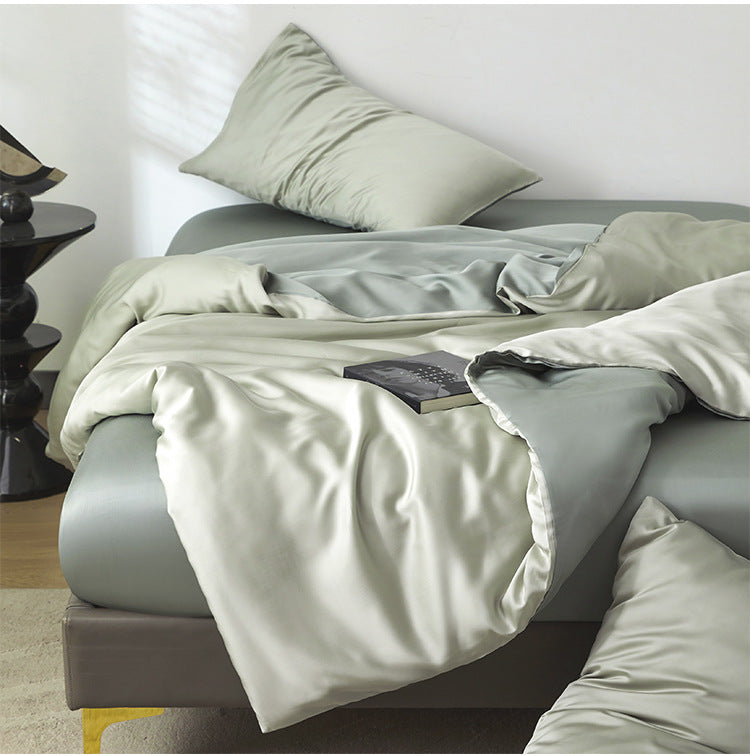 Cool Lyocell Fiber Fitted Sheet Set Eucalypt Sheet Set