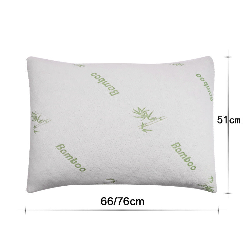 Bamboo Fiber Pillow Foam Cooling Bed Neck Pillow