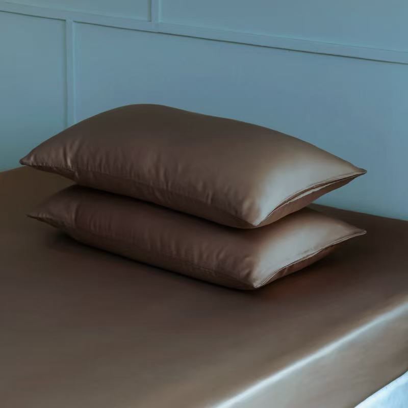 Lyocell Pillowcase 2pcs Eucalyptus Sleeping Sham Case