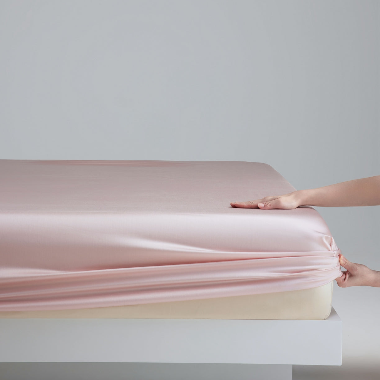 Cool Lyocell Fiber Fitted Sheet Set Eucalypt Sheet Set