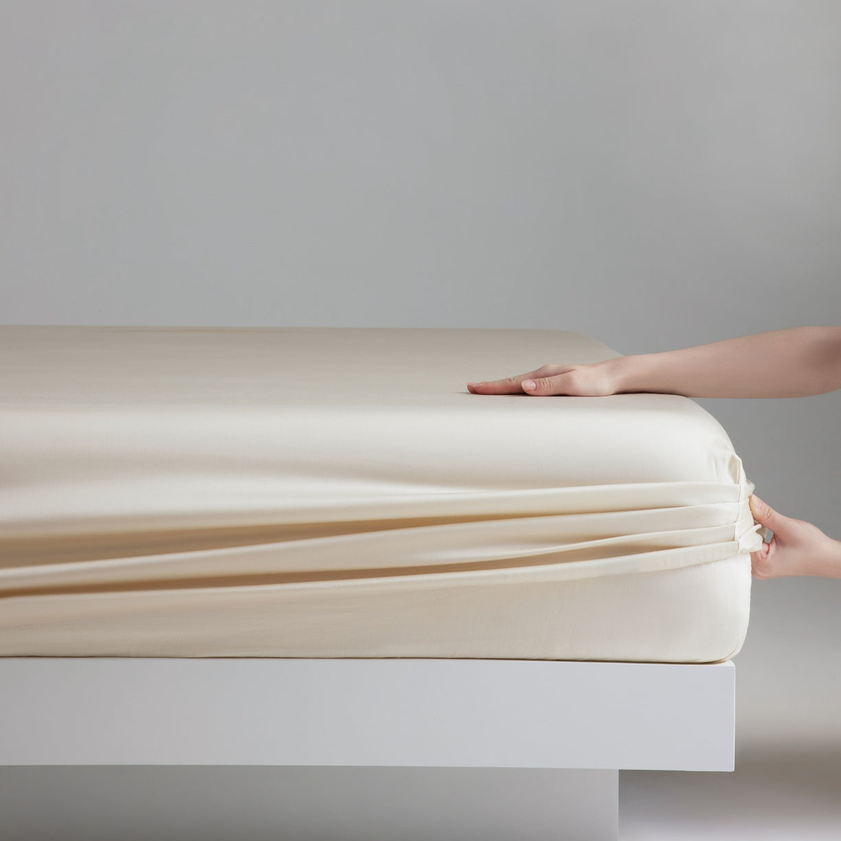 Cool Lyocell Fiber Fitted Sheet Set Eucalypt Sheet Set