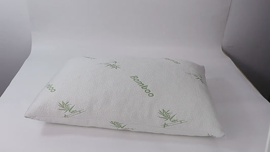 Bamboo Fiber Pillow Foam Cooling Bed Neck Pillow